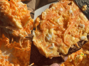 Намазка из моркови, яиц и плавленого сыра