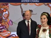 Ирина Винер и владимир Путин