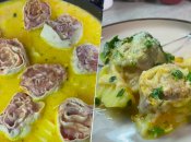 Ленивые пельмени из лаваша