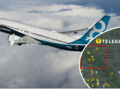 Пасажирський літак над Україною