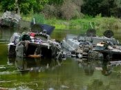 Рік тому, тікаючи з Харківщини, окупанти кидали техніку з награбованим майном