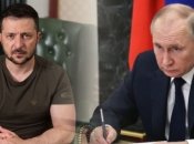 Президент Украины Владимир Зеленский и диктатор путин