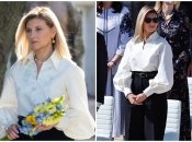 Олена Зеленська у стильному вбранні