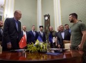 Реджеп Тайїп Ердоган та Володимир Зеленський