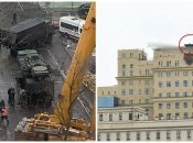 ЗПРК "Панцир-С1" на даху міноборони росії