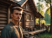 В те времена жилье строили в разных местах