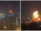 "Все сбили, но есть прилеты": в сети опубликовали видео ракетной атаки на Севастополь