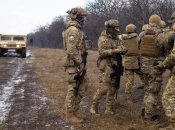 После учений бойцы 23-го ОБСН выдвинулись в Бахмут