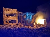 Последствия обстрела Селидово Донецкой области 8.02.2024