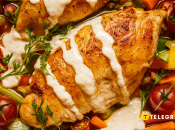 Запечене куряче філе у кефірі