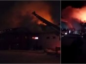 Стихия бушевала на площади более 900 квадратных метров