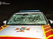 Постраждали автомобілі рятувальників