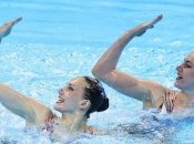 Украинские синхронистки Федина и Савчук завоевали "серебро" на чемпионате Европы