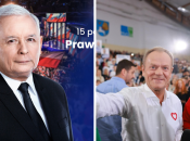 Ярослав Качинський та Дональд Туск