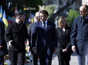 Макрон и Зеленский в Киеве 10 мая