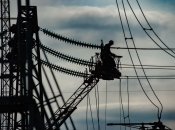 Отключение электроэнергии в Украине