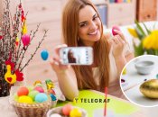 Как сделать необычные блестящие яйца на Пасху