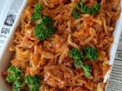 Тушкована капуста - простий рецепт пісної страви