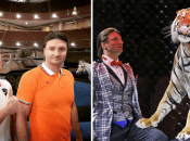 Укротители хищников братья Запашные много лет выступают дуэтом в цирке