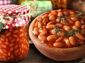 Рецепт консервованої квасолі з овочами для борщу