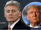 Дмитрий Песков и Дональд Трамп (слева направо)