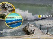 Землетрус здійняв руйнівні хвилі