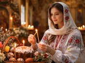 Девушка в церкви