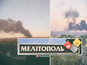 Мелітопольці підтверджують щонайменше чотири окремі місця пожежі