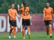 Женская команда "Шахтера"