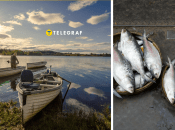 На Днепре мужчина похвастался уловом