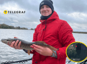 Рыбалка поймал щуку в Киевском водохранилище