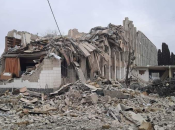 Разрушенный лицей в городе Житомир