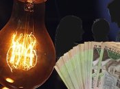 Незначна затримка в розрахунках за електроенергію лишила маму з дитиною без світла. Фото Колаж "Телеграфа"