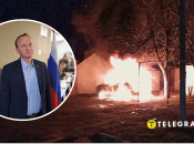 У Бердянську вибухнуло авто Василя Нечети