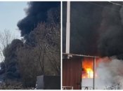 В Дзержинске возник масштабный пожар