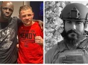 Друг погиб на войне: Беринчик подарил сопернику футболку с портретом фаната "Динамо"