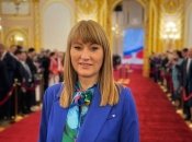 Светлана Журова на инаугурации Путина