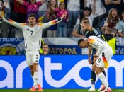 Российские триколоры развесили на матче Евро-2024