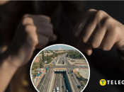 Бійка на проїжджій частині