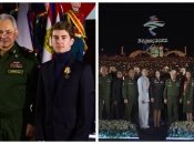 В россии наградили олимпийцев воинскими наградами