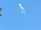 Дым от выпущенной россиянами ракеты