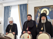 Представители Православной церкви Украины