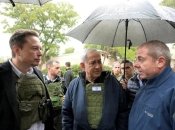 Ілон Маск під час зустрічі з прем’єр-міністром Ізраїлю Беньяміном Нетаньягу