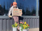 Только в Украине военную форму можно "измерить" цветочным эквивалентом