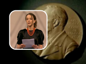 У своїй промові в Осло Олександра говорила про відповідальність росії за злочини