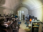 Одна з кімнат у знайденому підземному центрі ХАМАС