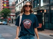 Футболка з принтом додає образу індивідуальність