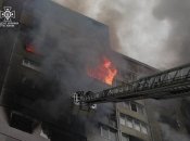 Пожар в многоэтажке ликвидировали