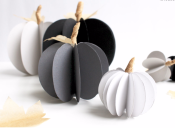 Мастер-класс: как сделать бумажную тыкву на Хэллоуин своими руками