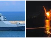 У Криму потоплено ворожий корабель